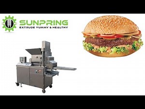 Hamburger patty maker machine manufacturer | SunPring®