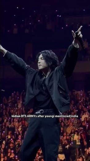 Yoongi saying he really wants to come to India 😭