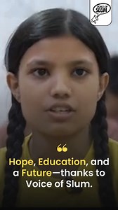 At Voice of Slum, every child's story is a testament to resilience and the transformative power of education. Our students come from challenging backgrounds, where access to basic necessities, let alone education, is a daily struggle. Yet, they dream big and strive for a brighter future. In this reel, you'll hear directly from our students about how Voice of Slum has been a beacon of hope in their lives, guiding them on their educational journey and helping them achieve what once seemed impossib