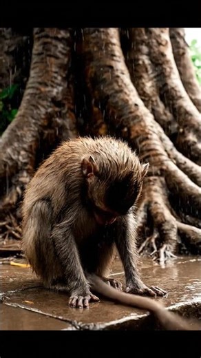 a monkey crying for gaya g sweets