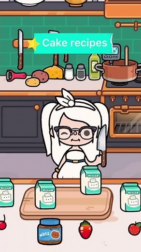 All cake recipes 🍰🥧🎂😋| Hacks Food / TOCA LIFE WORLD 🌎 TOCA BOCA Tiktok / LuckyToky #shorts