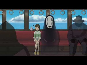 ジブリ 電車 千と千尋の神隠し Spirited Away カオナシと電車の旅 #ジブリ #電車 #癒し #旅 #旅行 #TRAIN