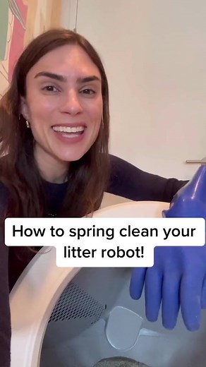 Deep clean your Litter-Robot every few weeks to keep it in tip-top shape! #Clean #LitterRobot #Litterbox