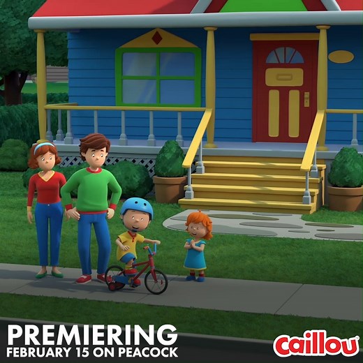 5.9K views · 164 reactions | Caillou learns valuable life lessons as he navigates big feelings and emotions through magical make-believe adventures. Don't miss this brand new series, February 15th on @peacock   | Caillou | Facebook
