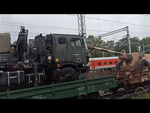 military special train /Indian army express/ Indian army train