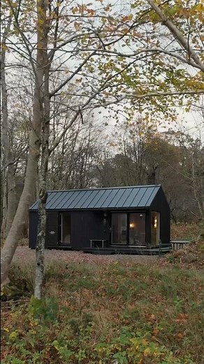 Inside a Stunning Off-Grid Tiny House in Scotland