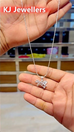 Silver chain Design with locket……#jewellery #shorts #trending #viral #youtubeshorts #song