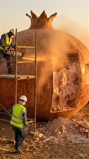 🍊 Giant Santra House Transformation 🏡 | From Orange to Luxury Home 😲