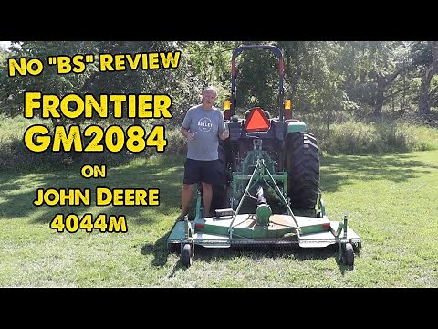 Frontier GM2084 on John Deere 4044m [No "BS" Review]