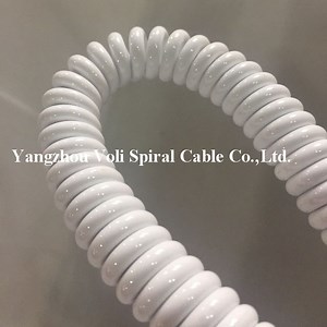 [Hot Item] Spring Wire Spiral Cable for Charger and Auto Sensor