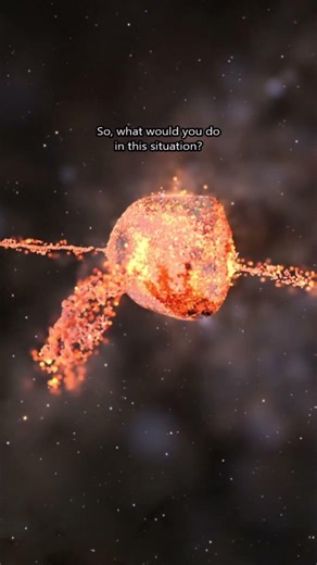 Three Moons Crash Into Earth? 🌝😨 #spacesim