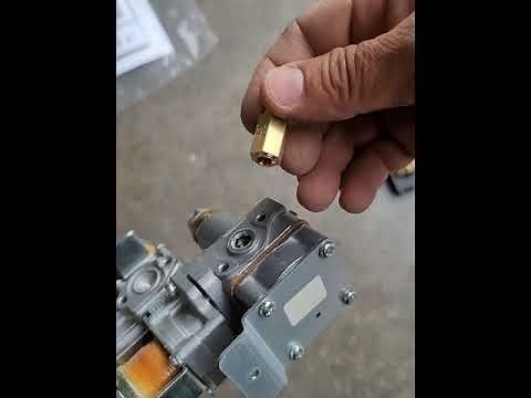 LG Natural Gas Dryer to LP.