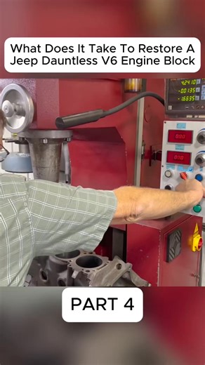 1.4K views | What Does It Take To Restore A Jeep Dauntless V6 Engine Block | Enginebuildcar1 | Facebook