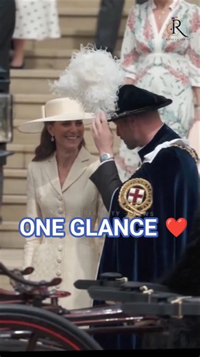 The Look That Said Everything ❤️#PrincessCatherine #KateMiddleton #PrinceWilliam