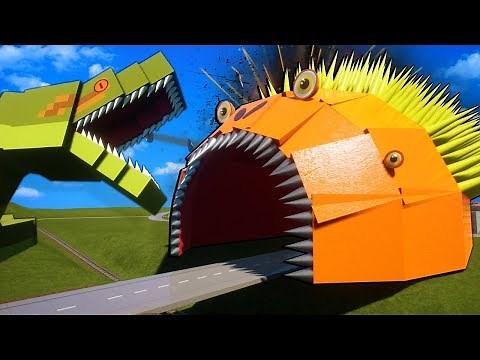 MONSTER WORM, SNAKE, & ALLIGATOR TAKE OVER LEGO CITY! - Brick Rigs Survival Multiplayer Gameplay