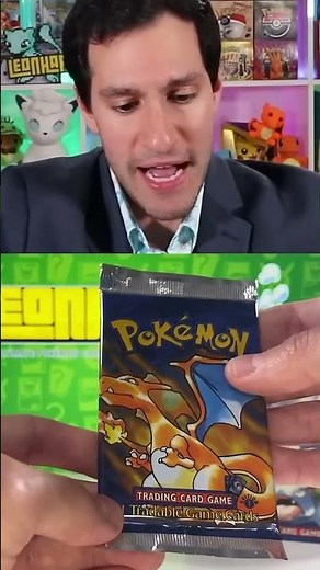 Pulling a 1st Edition Base Charizard!