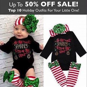1.3K views · 25 reactions | Get up to 50% OFF Our Top 10 Christmas Outfits! Limited Time Offer! SHOP NOW ￼￼￼➡ https://www.tinybabble.com/collections/christmas ￼ SHOP NOW ￼￼￼➡ https://www.tinybabble.com/collections/christmas ￼￼￼ | Tiny Babble | Facebook