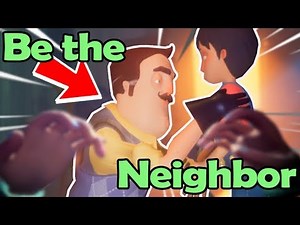 Hello Neighbor MULTIPLAYER - BE the NEIGHBOR & REK SUM K1DZ... 😂 (Secret Neighbor WIN/ENDING)
