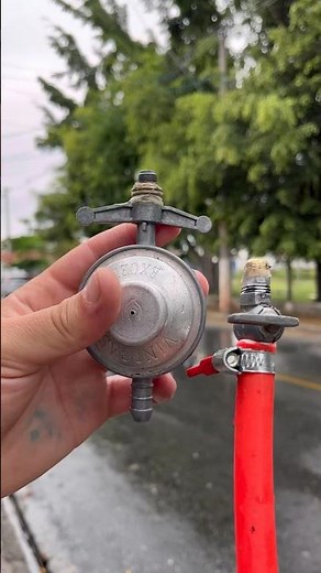 Como dar pressão na sua mangueira, com um registro de gás #dicas #diy #ideias #agua #soluções