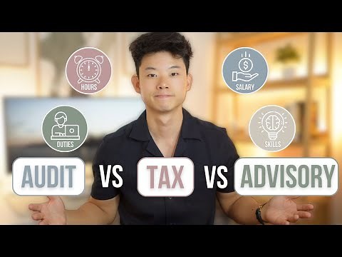 Audit vs Tax vs Advisory | Which Career is Better?