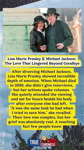 Lisa Marie Presley & Michael Jackson 💔