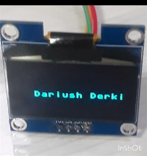 ESP32 Oled 1.3 Wifi Control