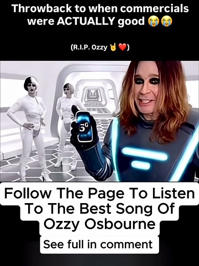 Ozzy Osbourne’s Commercial 🤣🤣#ozzyosbourne #ozzy #sharonosbourne | Legendary Bands Forever