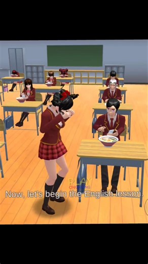 Sakura Menangis 😭 Tidak Kebagian Menu Makn MBG #shorts #short #sakuraschoolsimulator #funny