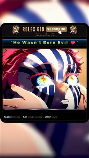 Not a Villain… Just a Broken Soul – Akaza’s Past 💔#akaza #demonslayer #animeedit