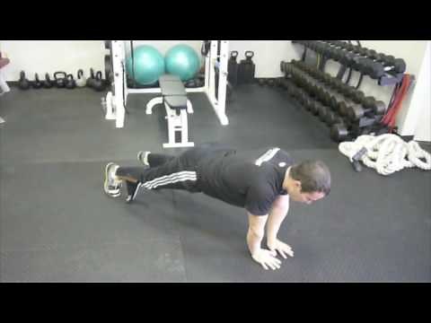 Push Up Plus - Serratus Anterior Exercise for Winged Scapula