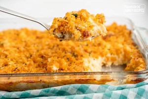 Cheesy Potato Casserole - the perfect Holiday side dish!