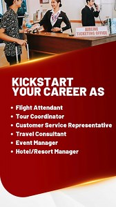 With the BS Tourism Management program, prepare for a global career in travel, events, airline services, and destination marketing. 🌍 Explore the world. Inspire journeys. Be a #ProudEnvergan! | Manuel S. Enverga University Foundation