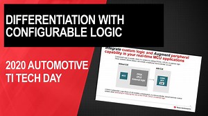 Enable Differentiation with Configurable Logic in Various Automotive Applications | Video | TI.com