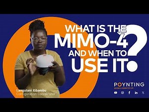 What is the MIMO-4 Antenna and when do you use it?