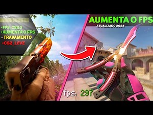 COMO AUMENTA O FPS do CS2 em 2024 (Otimização para +FPS)