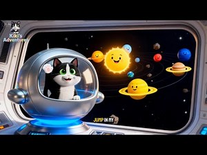 Learn the Planets with Kiki 🚀🪐 | Solar System Song for Kids