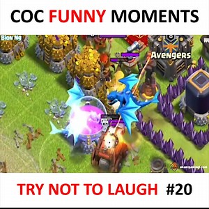 COC FUNNY MOMENTS TRY NOT TO LAUGH #20 | Akari Gaming