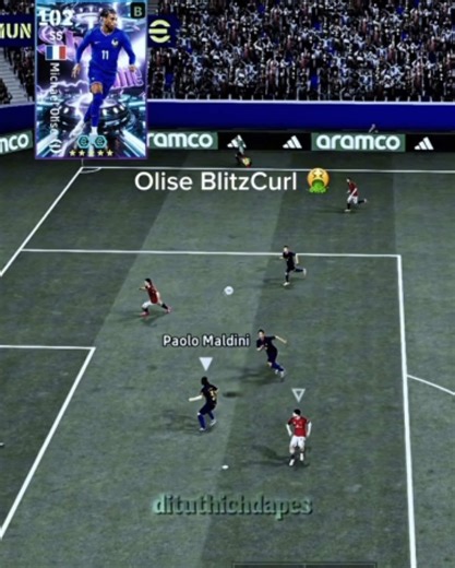 Olise BlitzCurl 🤮 #fyp #pes #efootball #efootballmobile #footballgame | eFootball