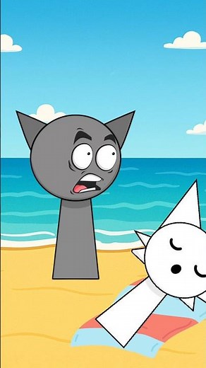 How Sprunki Gray fell in love 🥰 #sprunki #animation #sprunkiincredibox #love