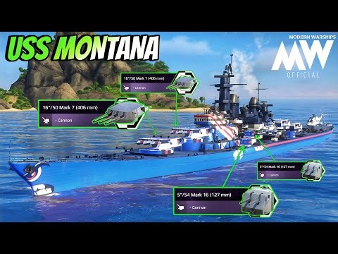USS Montana - Most Powerful ✅ Versatile ❌ 12k Artcoin Worth 🤔- Modern Warships