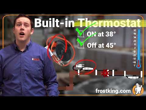 Ask Frost King: What is the Operating Temperature of a Frost King Heat Cable?