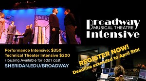 1K views | Registration deadline extended to April 5th! Find out more at www.sheridan.edu/broadway | Sheridan College | Facebook