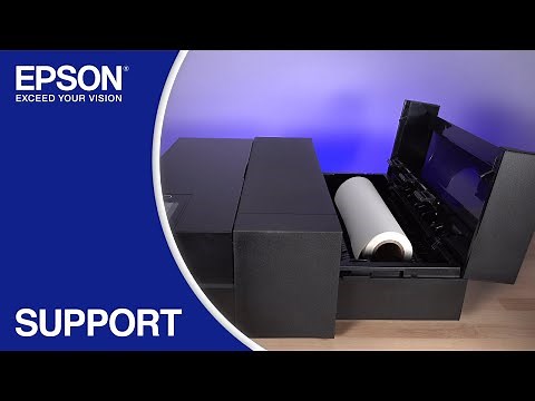 Epson SureColor P900 | Loading Roll Paper
