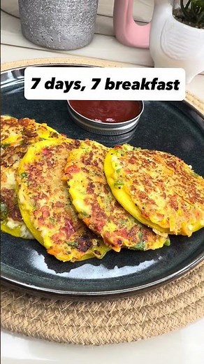 7 High Protein Breakfasts for Weight Loss | Vegetarian Fat Loss Recipes #shorts