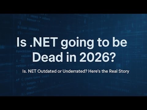 Complete Full Stack .NET Roadmap 2026 | From Zero to Senior Developer | Will AI Replace Developers?