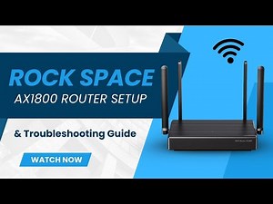 Rock Space AX1800 Router Setup & Troubleshooting Guide