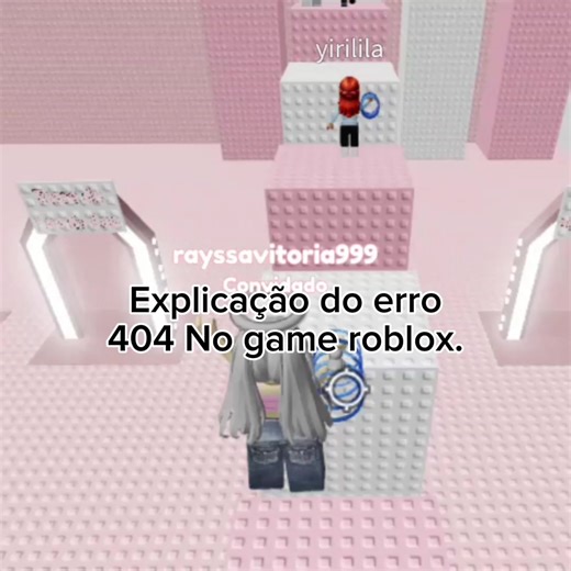 Explicação do Erro 404 no Roblox