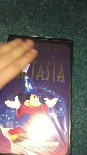 2 Different VHS Versions of Fantasia (1940)