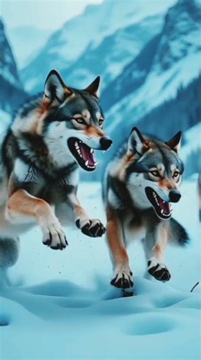 "Brave Herds in the Snow! Wild Sheep and Strong Buffalo"