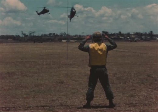 “H-34 Marine Corps helicopters touch down amid the heat and haze of the Dominican Republic, 1965—bringing in vital supplies during the operation to stabilize the region. Dust swirls, rotors roar, and the Corps keeps the mission moving.” #USMC #H34 #DominicanRepublic1965 #OperationPowerPack #MarineCorps #ColdWar #WarMachine #GhostsOfTheBattlefield #HistoryInMotion #BrothersInArms #MilitaryHistory | Ghosts of the Battlefield